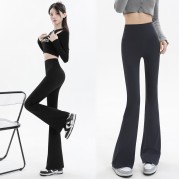 먼키나 하이웨스트 부츠컷 레깅스 팬츠 SD-240560