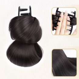 로우번 똥머리 스타일링 부분가발 헤어핀 ASF-0007