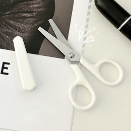 화이트 미니 문구 가위