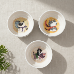 모리네코 팝아트 소스볼 미니볼 종지