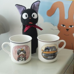 모리네코 팝아트 머그 컵 360ml