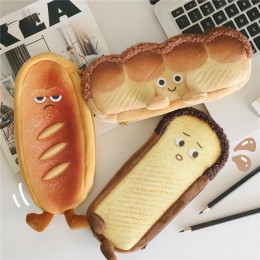 브레드 빵 파우치 펜슬 케이스