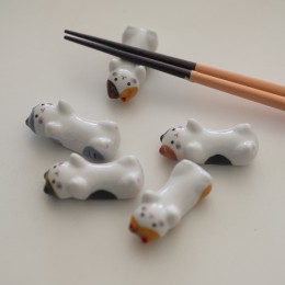 하늘 보는 고양이 젓가락 받침