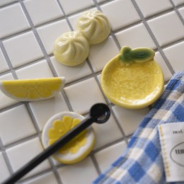 과일 모양 도자기 젓가락 받침 10종