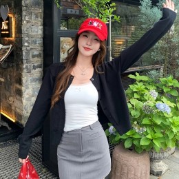 모렌 데일리 라운드넥 가디건