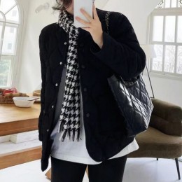 양털 누빔 퀼팅 점퍼