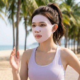 UPF50+ 자외선차단 얼굴 골프 등산 마스크