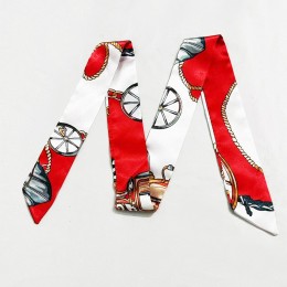 실크 미니 스카프 가방끈 장식 8color DK-0129