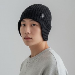 겨울 귀덮개 귀마개 니트 비니모자 2color DK-0516