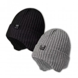 겨울 귀덮개 귀마개 니트 비니모자 2color DK-0516