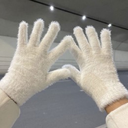 부드러운 밍크 털 장갑 4color DK-0265