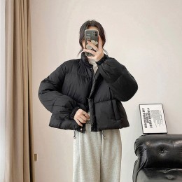 여자 루즈핏 웰론 숏패딩 3color DK-0211