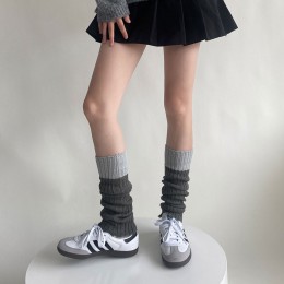 니트 골지 레그워머 발토시 4color DK-0253