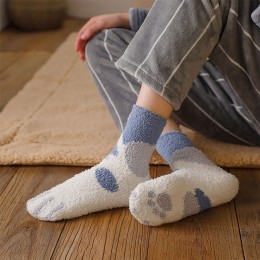부드러운 고양이 발바닥 수면양말 4color DK-0263