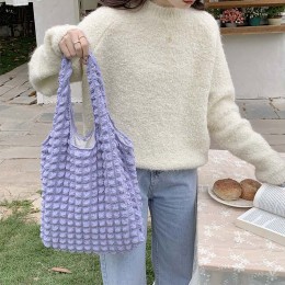 가벼운 엠보 퀄팅 구름 숄더백 4color DK-0048