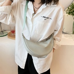 가벼운 미니 반달 크로스백 3color DK-0076