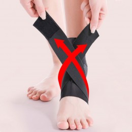 X자 고탄성 발목 관절 아대 보호대 1P DK-0122