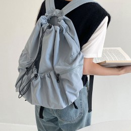 복조리 스트링 나일론 포켓 백팩 2color DK-0142