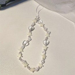 핸드폰 비즈 스트랩 손목걸이 줄 5color DK-0144