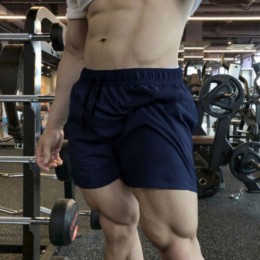 남자 여름 무지 메쉬 짧은 반바지 DK-0286