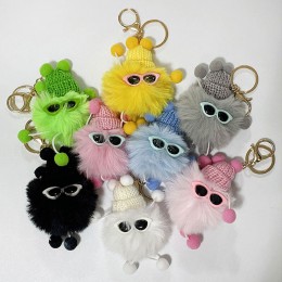 폼폼이 털 먼지 인형 가방고리 키링 8color DK-0152