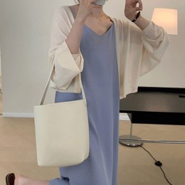 가오리 시스루 크롭 볼레로 가디건 2color DK-0445
