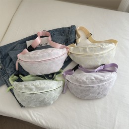 패턴 크로스백 슬링 힙색 여행가방 4color DK-0627