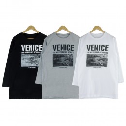 [Sale] 베네스 긴팔 라운드티셔츠 DM-200243