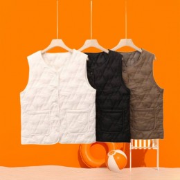 포근한 앞포켓 웜업 베스트 DS-5048