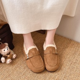 폭신 털안감 로우 슬립온 DS-0334