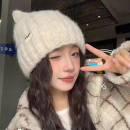 귀여운 니트 고양이모자 DS-5103