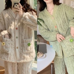 컬러 버튼 니트터치 포근 수면세트 DS-5110