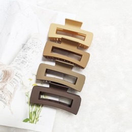 심플 사각 헤어 올림 집게핀 DS-6001