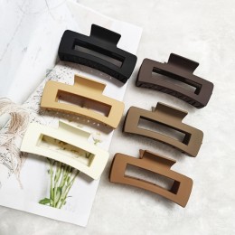 심플 사각 헤어 올림 집게핀 DS-6001