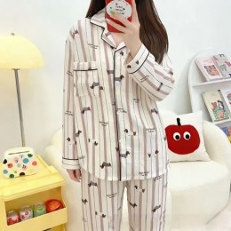 캐릭터 긴팔 파자마 홈웨어 세트 DS-5146