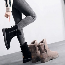 [sale]퍼르링 스웨이드 퍼안감 부츠 DS-0135