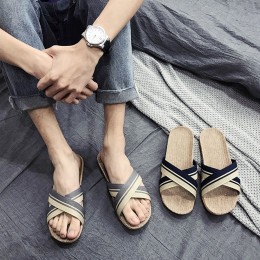 크로스 왕골슬리퍼 DS-0196