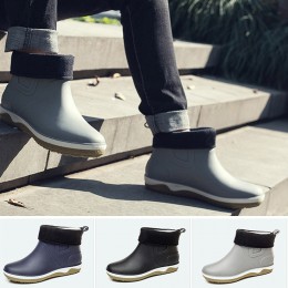 러프 남성 기모 방한 장화 DS-7013