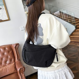 여성 캐주얼 숄더백 반달 크로스백 여행용 메신저백