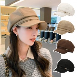 H장식 레더벨트 뉴스보이캡 ELM-234