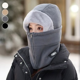 보들퍼 후리스 4in1 지퍼 후드워머 ELM-240