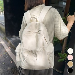 셔링 리본 여성 경량 백팩 ELG-224