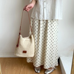 면사 펀칭 그물 숄더백 ELG-228