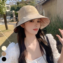 메쉬 별달 배색 버킷햇 ELM-257