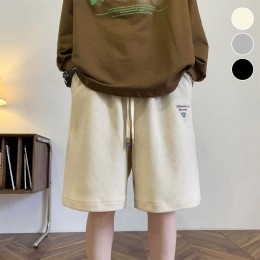 남성 와플 와이드 5부 팬츠 ELC-9041