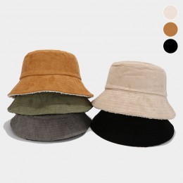 뽀글이 스웨이드 버킷햇 ELM-273