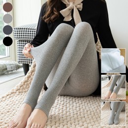 하이웨스트 골지 기모 레깅스 ELY-1082