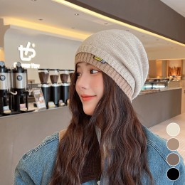 레이어드 라벨 니트비니 ELM-277