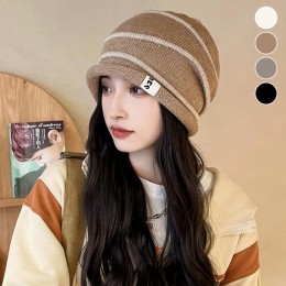 롤업스타일 니트 비니 ELM-280