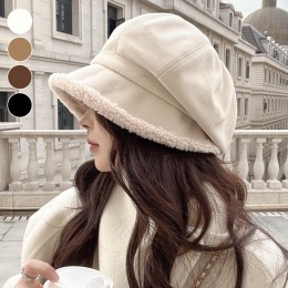 뽀글이 방한 뉴스보이캡 ELM-283